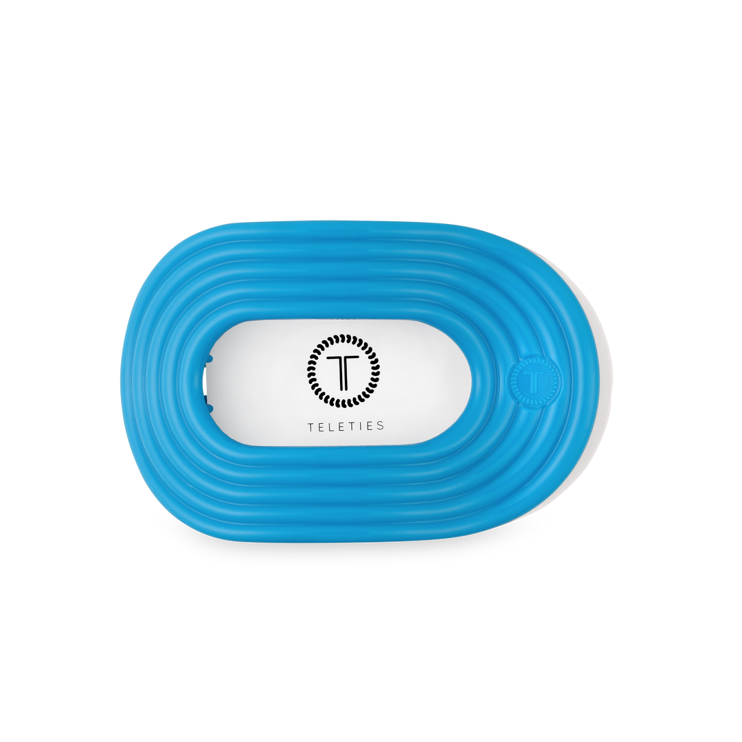 Teleties Flat Round Hair Clip | Medium | Miami Vice