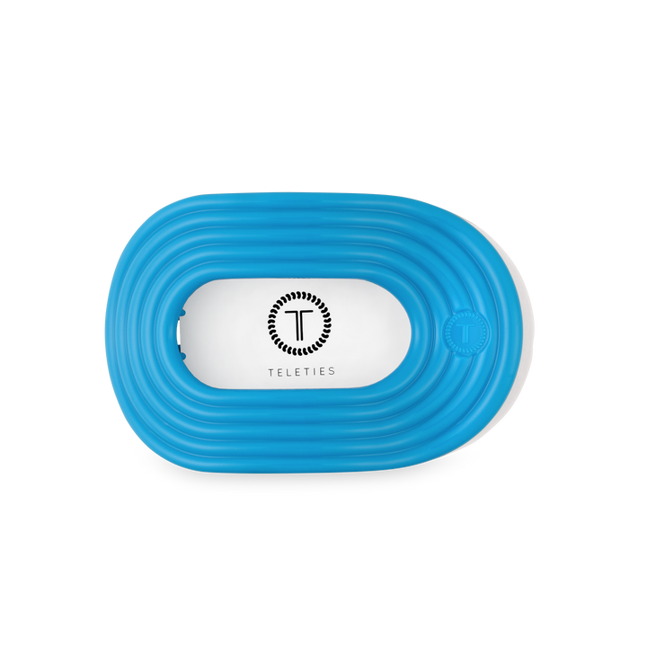 Teleties Flat Round Hair Clip | Medium | Miami Vice