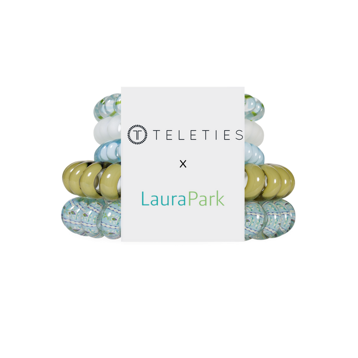 Teleties x Laura Park Bay Breeze Mixed Hair Ties