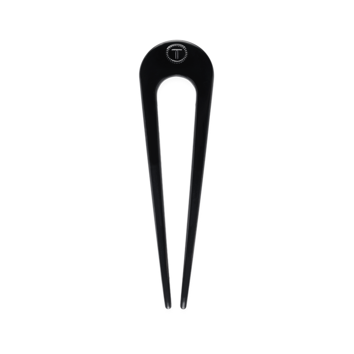 Teleties French Hair Pin Jet Black