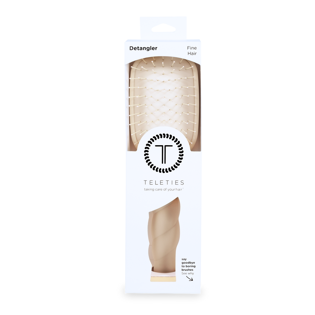 Detangler Hair Brush for Fine Hair - Tan