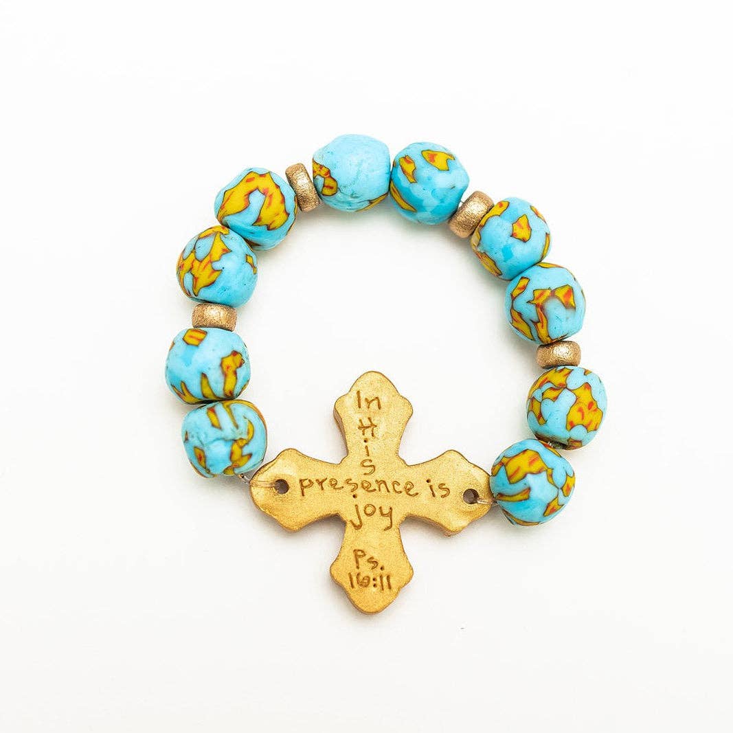 Hidden Truth Jewelry Fire and Water African Glass with Sarah Cross