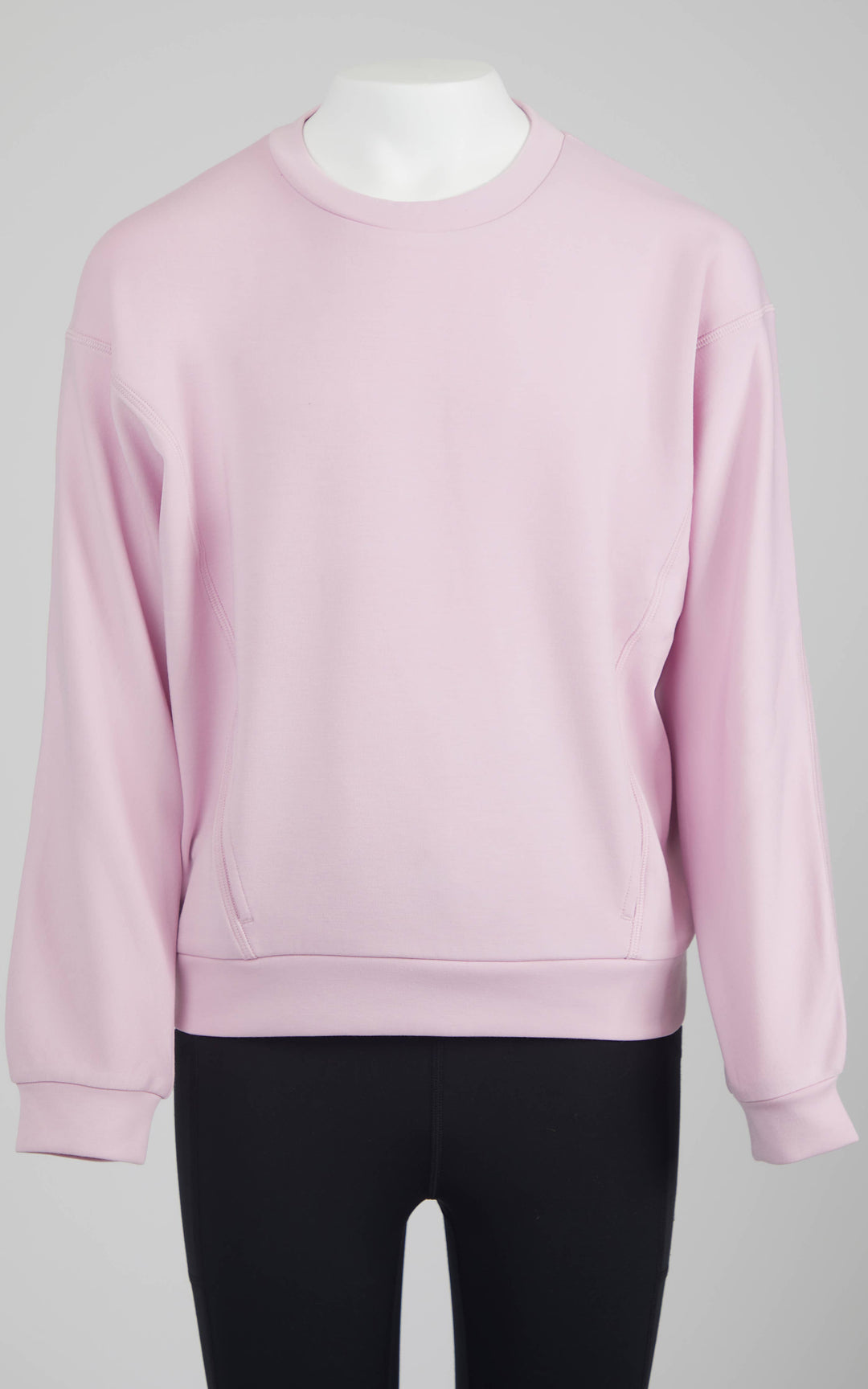 Girls Scuba Crew Neck Pullover with Pockets