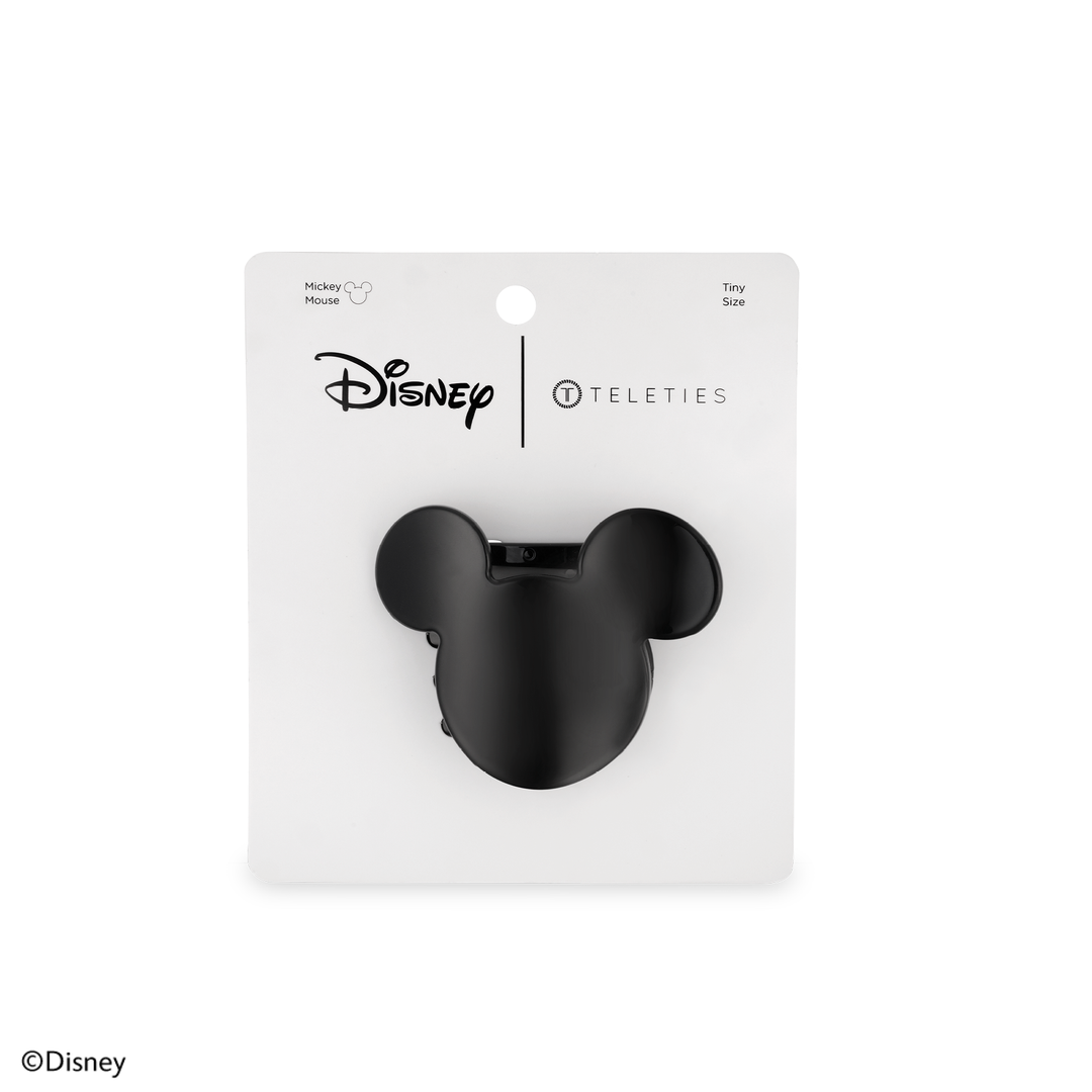 Teleties Disney: Mickey Mouse Shaped | Tiny |  Flat Hair Clip