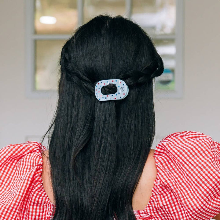 Teleties Flat Round Hair Clip | Tiny | United We Sparkle