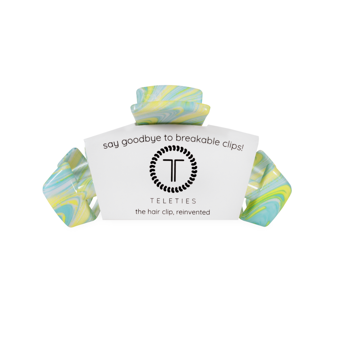 Teleties Classic | By the Sea Shore | Medium Hair Clip