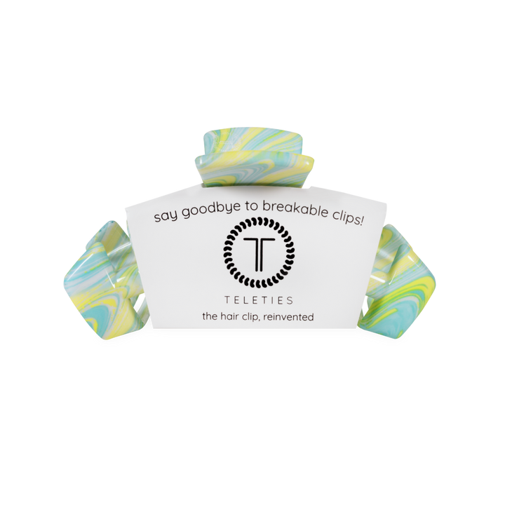 Teleties Classic | By the Sea Shore | Medium Hair Clip