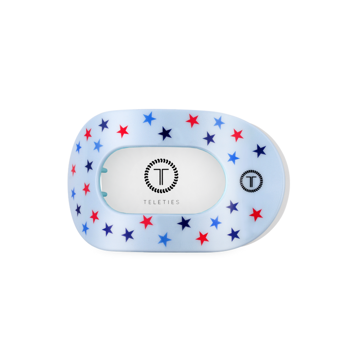 Teleties Flat Round Hair Clip | Medium | United We Sparkle