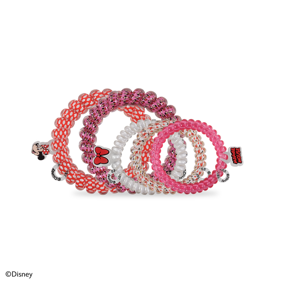 Teleties Minnie Mouse Mix Pack Hair Ties