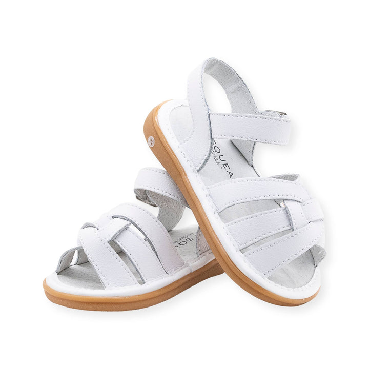 Wee Squeak Emma White Sandal