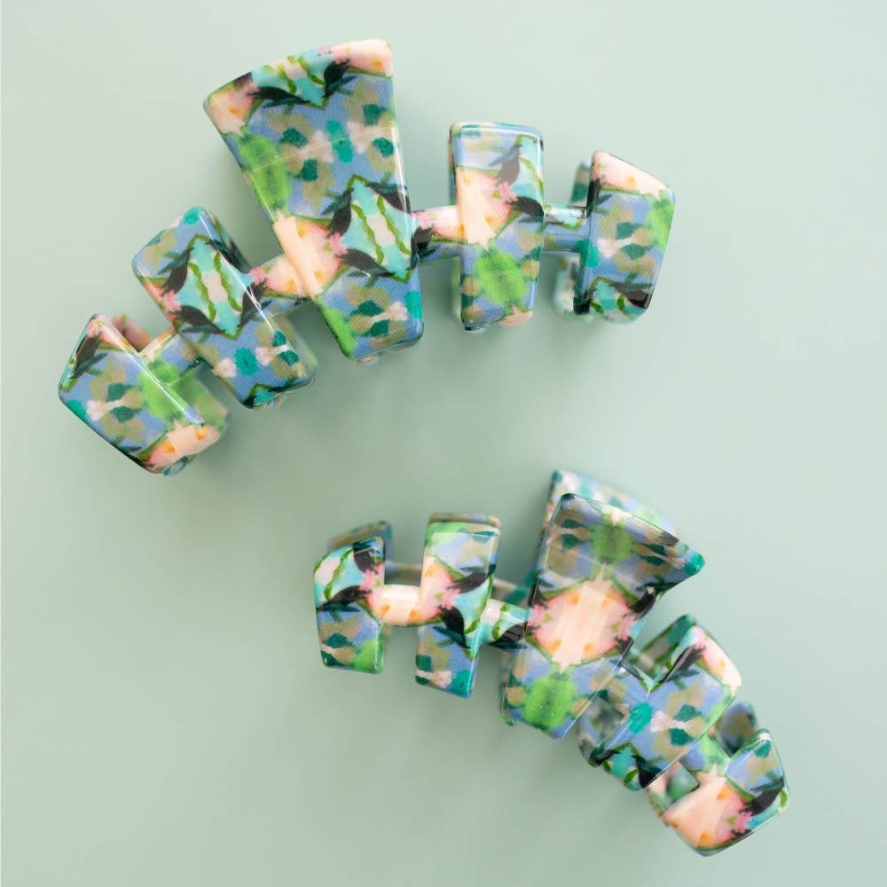 Teleties x Laura Park Classic Island House Large Claw Clip
