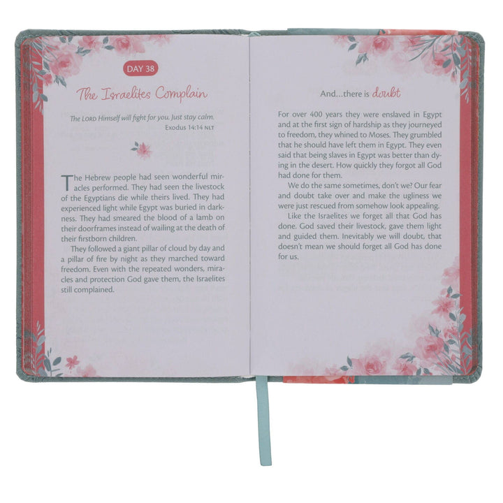 Trusting God's Plan Devotional Faux Leather