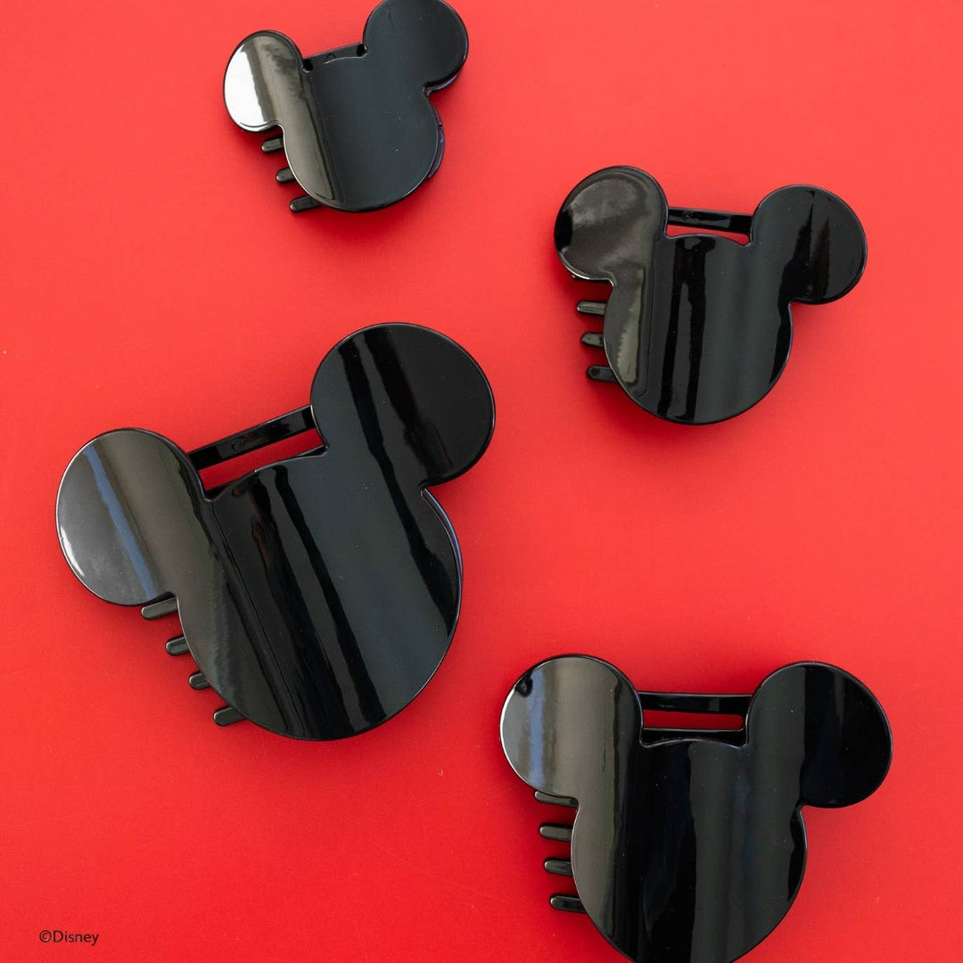 Teleties Disney: Mickey Mouse Shaped | Tiny |  Flat Hair Clip