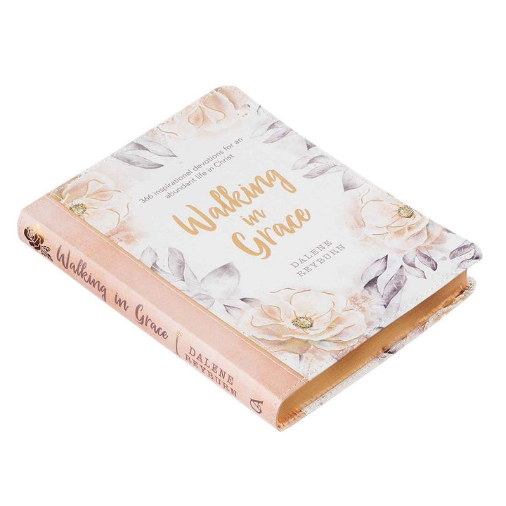 Walking In Grace Devotional Faux Leather