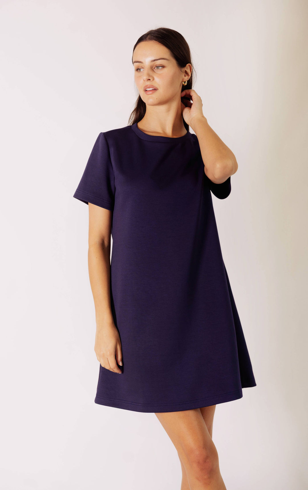 P. CILL Butter Modal Short Sleeve Dress