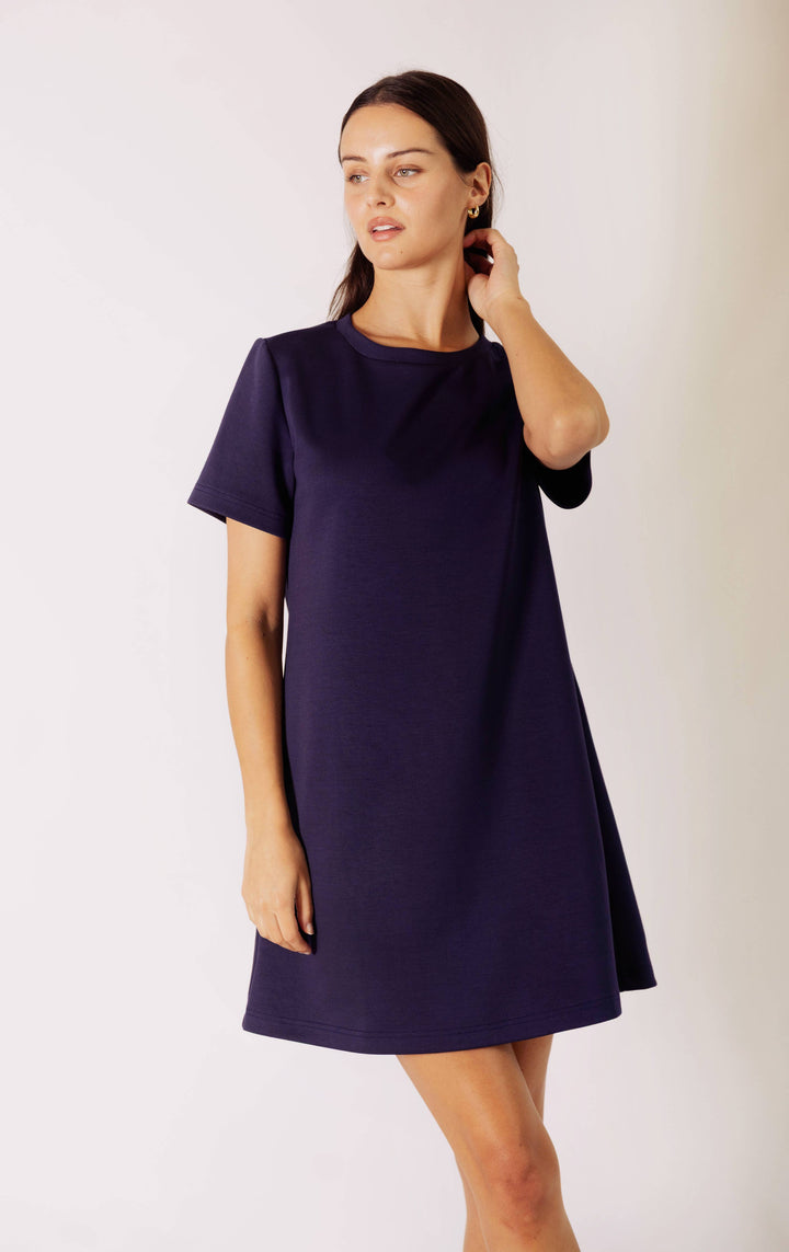 P. CILL Butter Modal Short Sleeve Dress