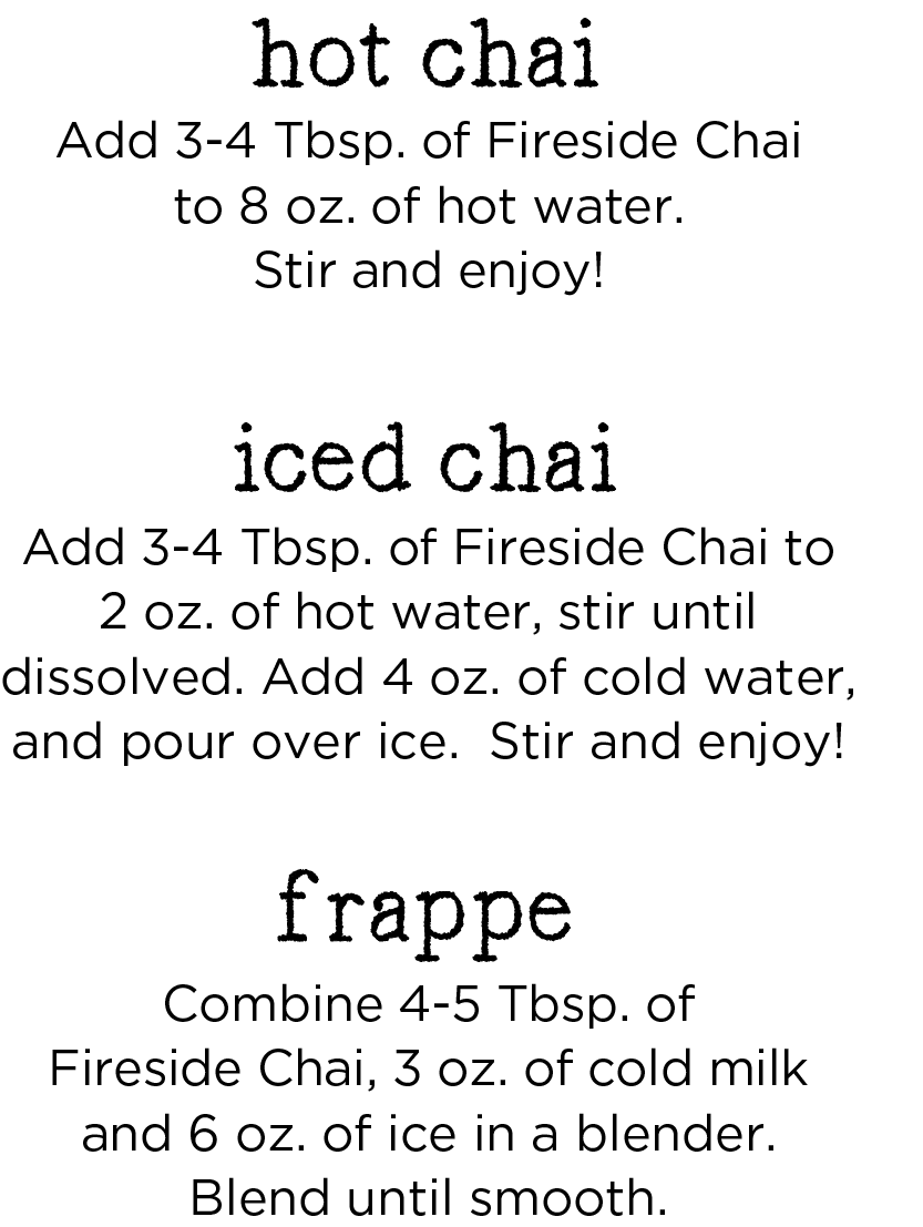 Spiced Chai Tea 8oz Can