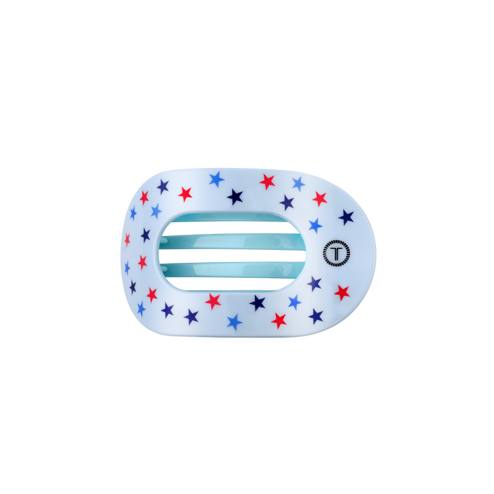 Teleties Flat Round Hair Clip | Small | United We Sparkle