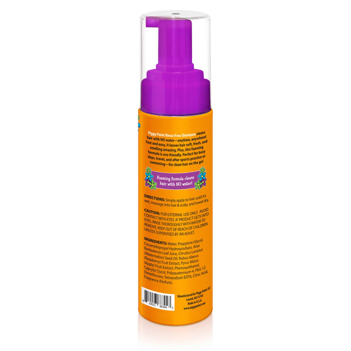 Piggy Pant Super Citrus Foaming Rinse Free Shampoo Non-toxic Hair Care