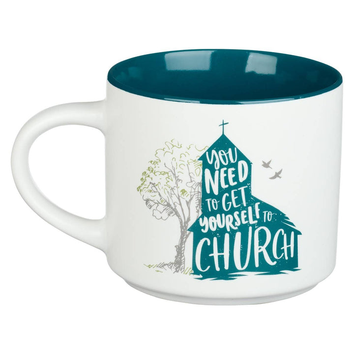 Mug Ceramic Get Yourself to Church
