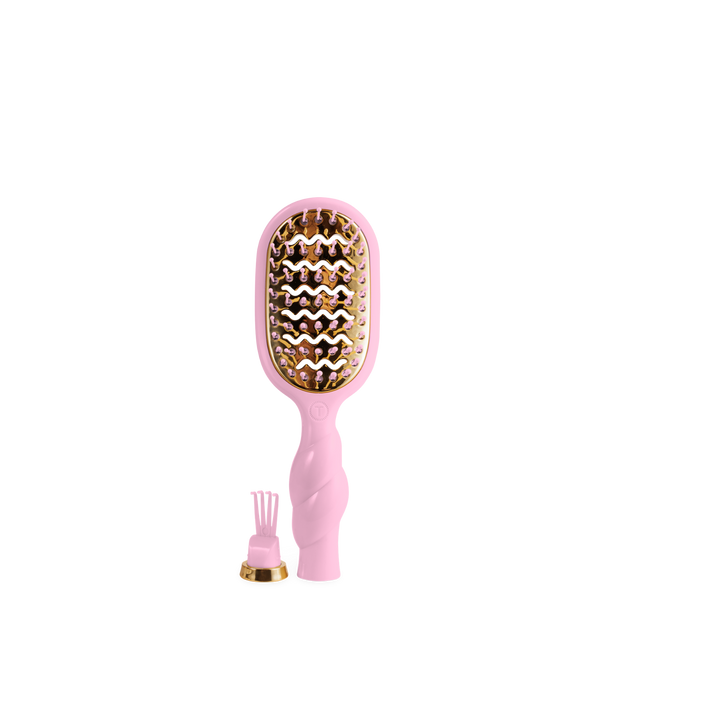 Teleties Mini Vent Brush | Bubblegum Pink