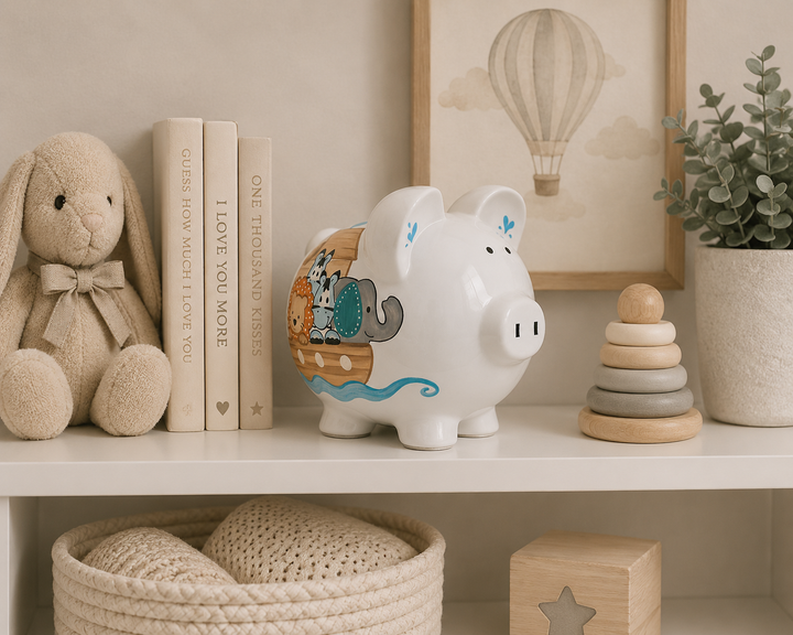 Noah's Ark Piggy Bank