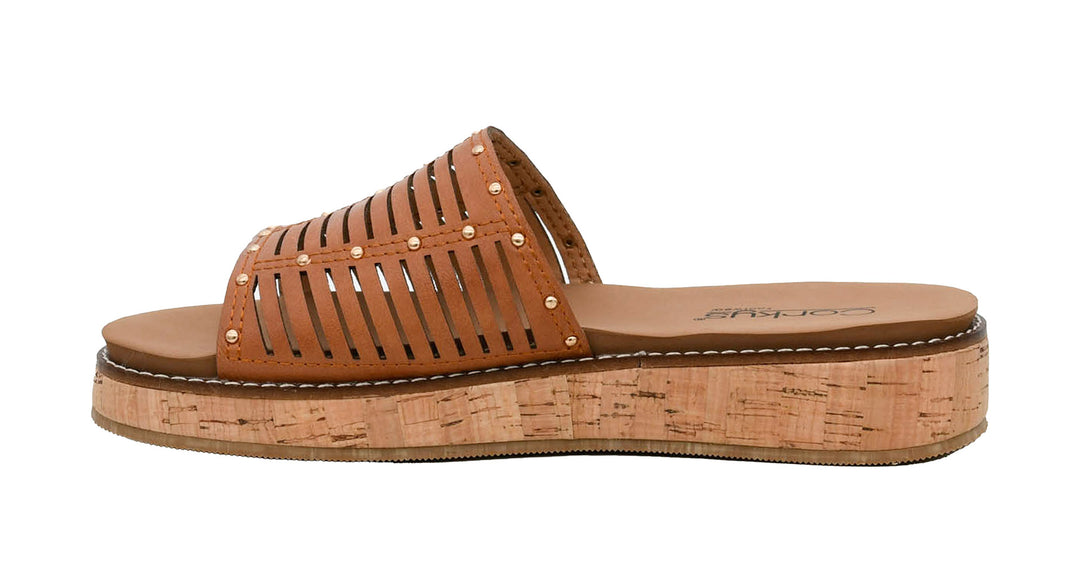 Corkys Cognac At Ease Wedge