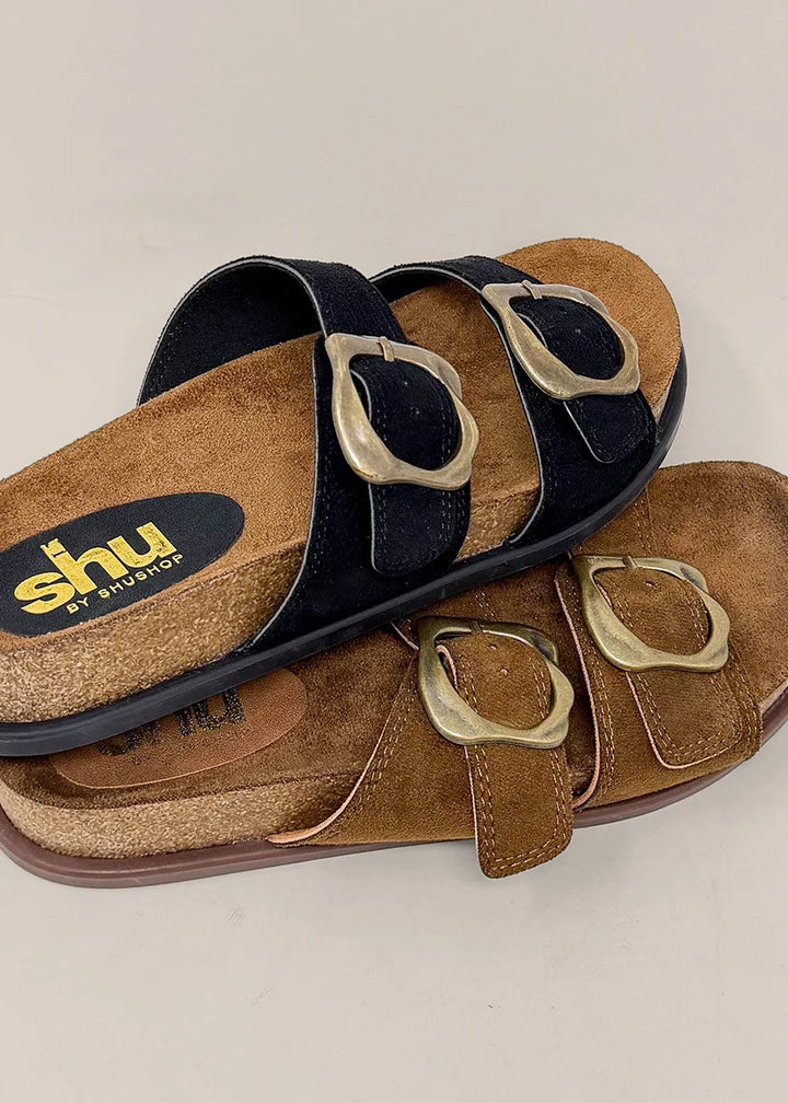 Shu Shop Brooke Sandal- Black