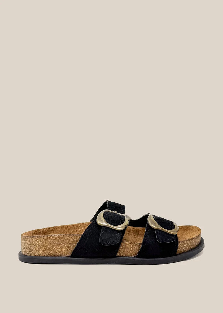 Shu Shop Brooke Sandal- Black