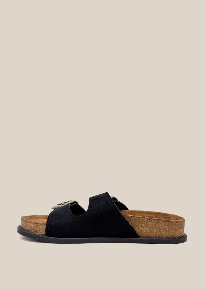 Shu Shop Brooke Sandal- Black