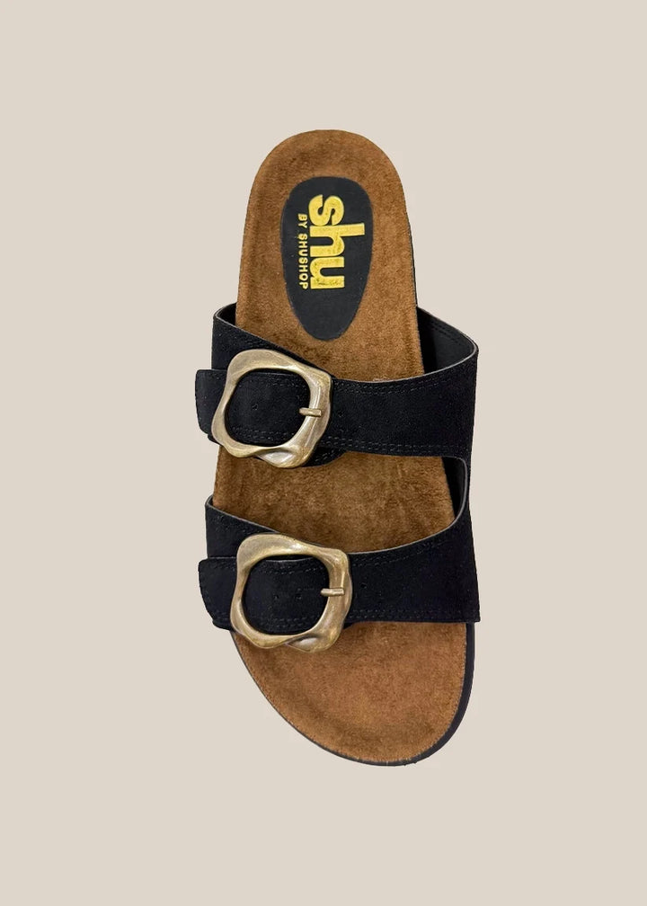 Shu Shop Brooke Sandal- Black