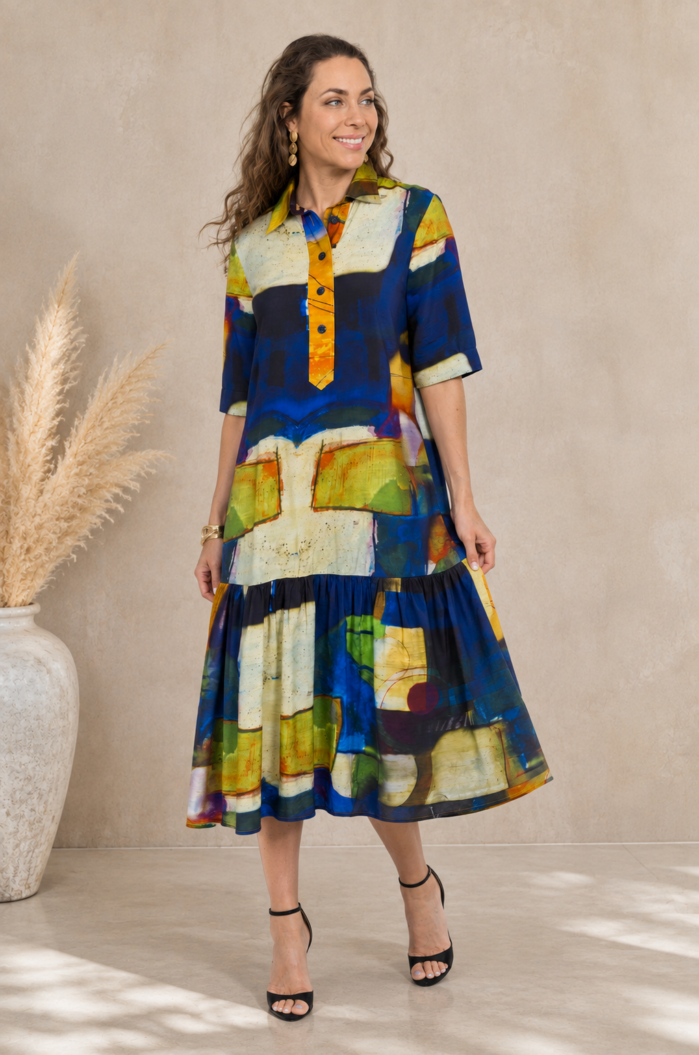 Lior Vega #41 Northern Lights Long Dress