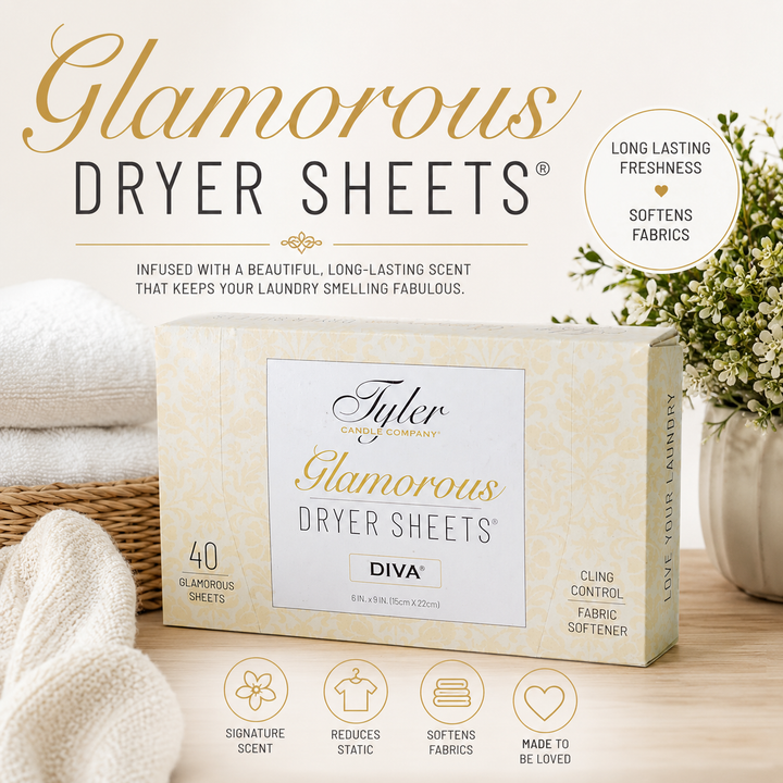 Tyler Candle Company Diva Dryer Sheets