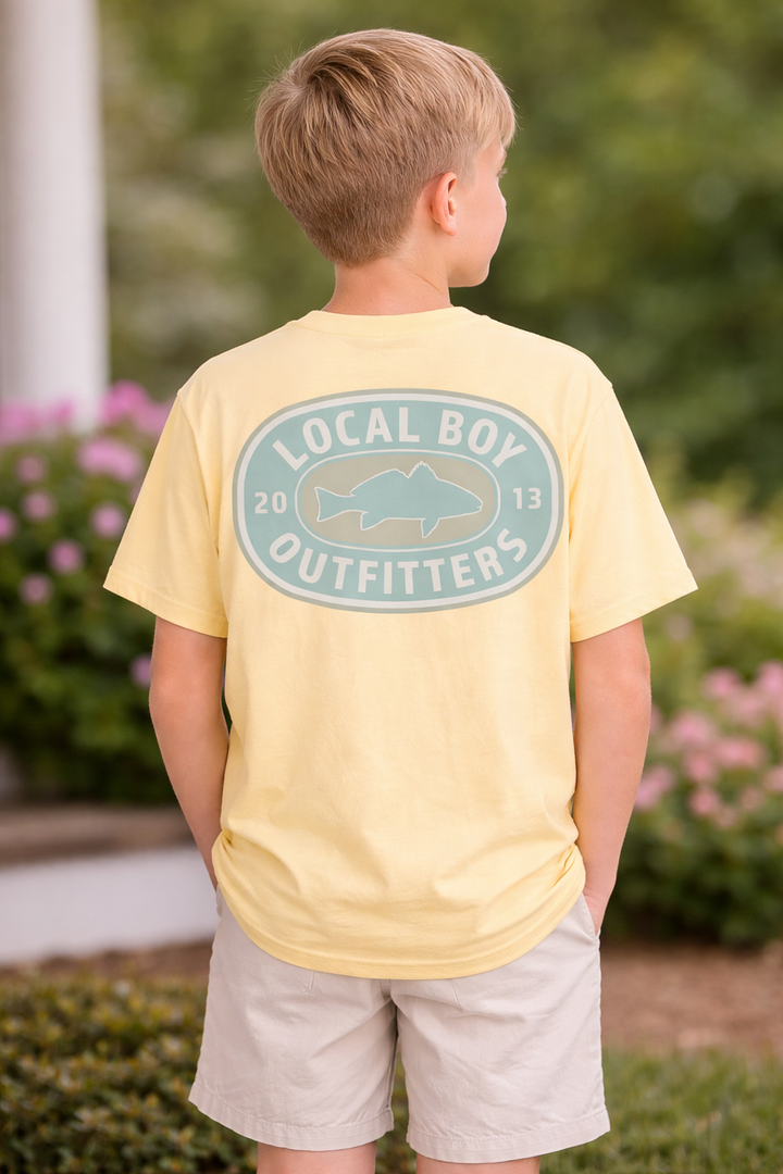 Local Boy Banana Youth Sandy Red T-Shirt