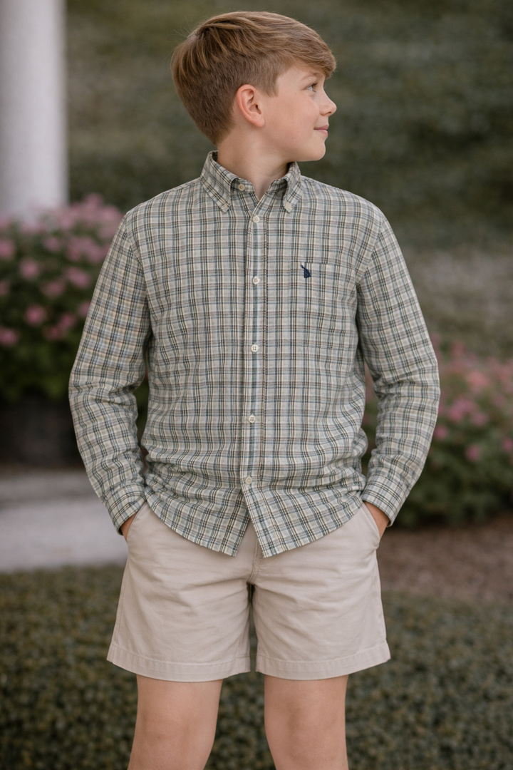 Youth Local Boy McNally Button Down Dress Shirt