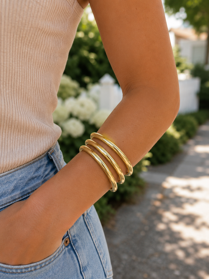 Gold Bangle