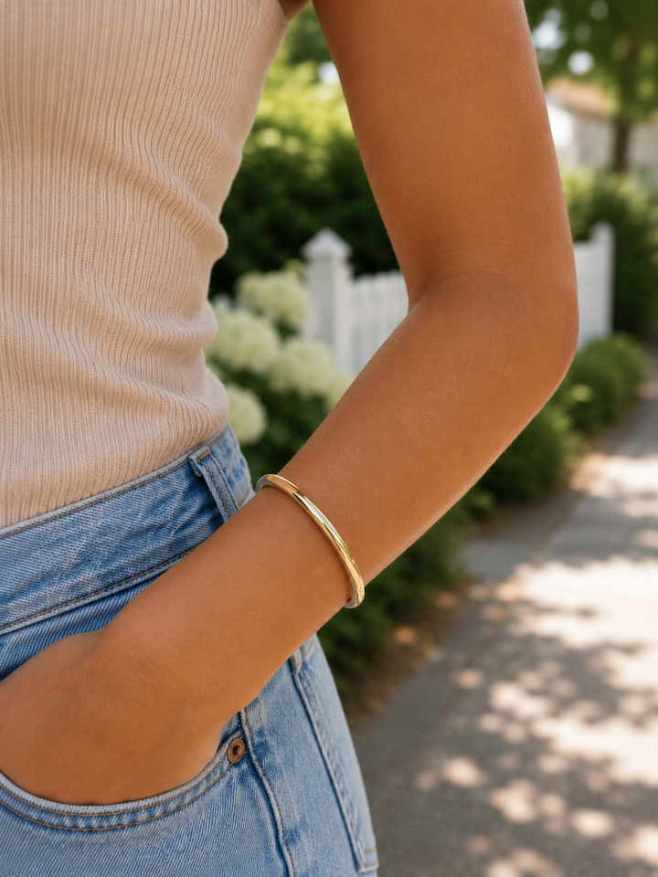 Gold Bangle