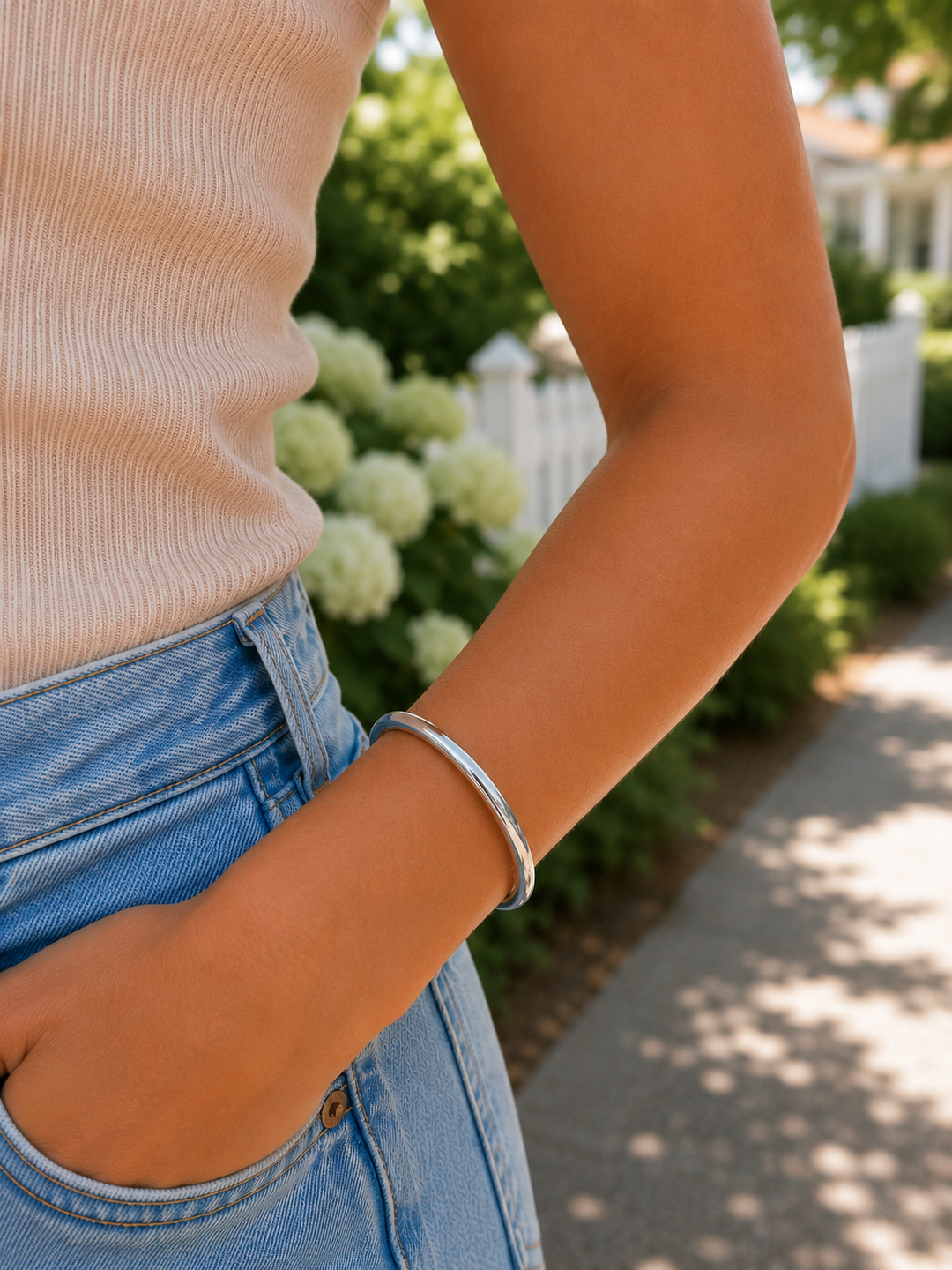 Silver Bangle