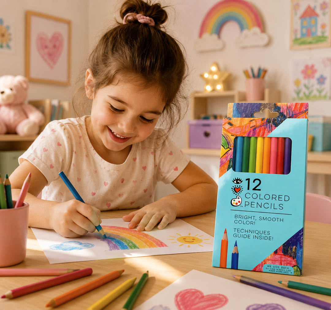 12 Colored Pencils