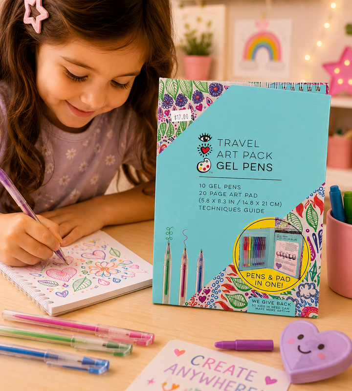 iHeart Art Travel Art Pack Gel Pens