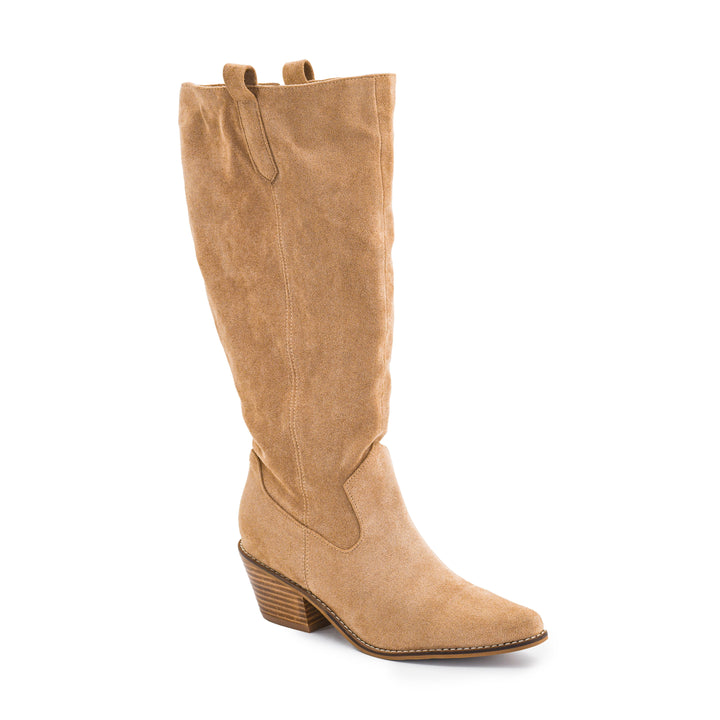 Corkys Sand Faux Suede City Slicker Boot