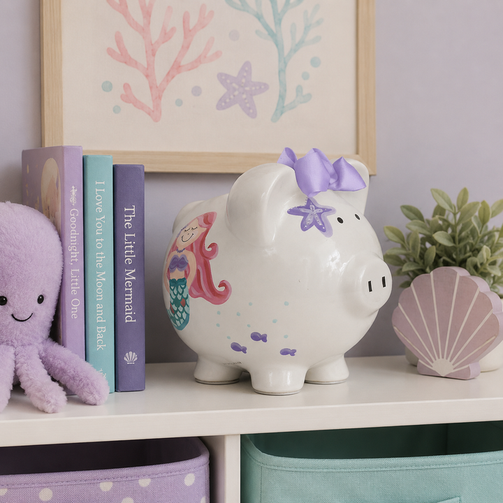 Child to Cherish Mermaid Pig Bank