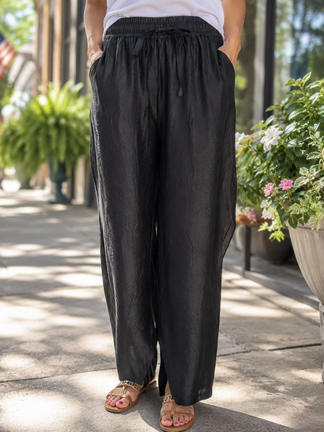 Lior Citrine Black Pant