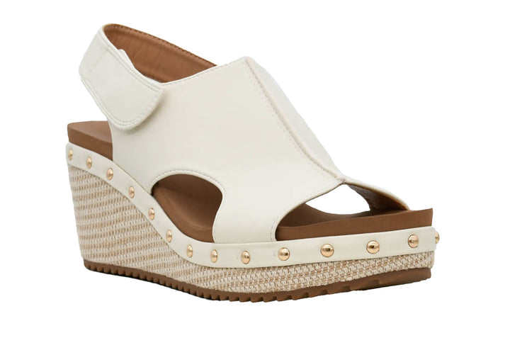 Corkys White For Keeps Wedge