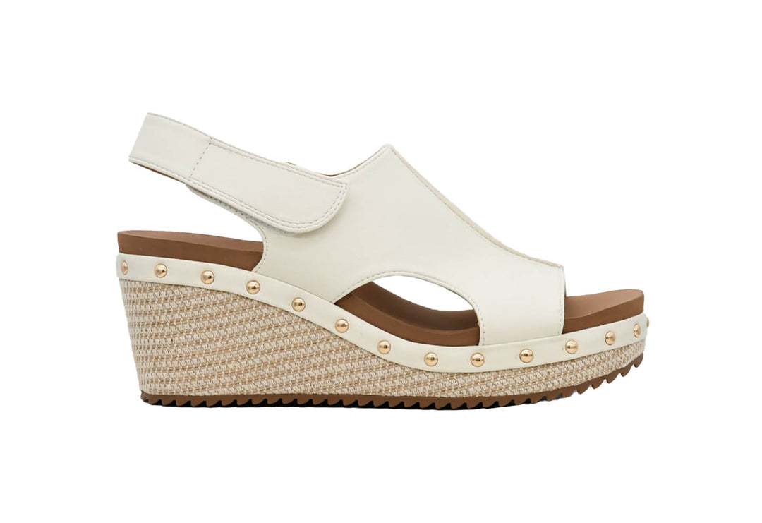 Corkys White For Keeps Wedge