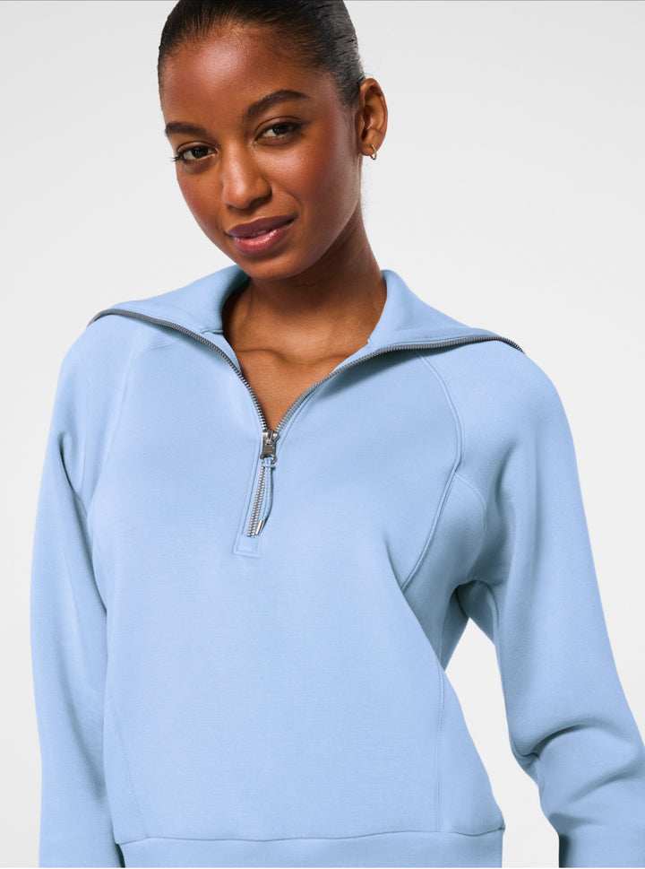 Spanx Hydrangea Airessentials Half Zip