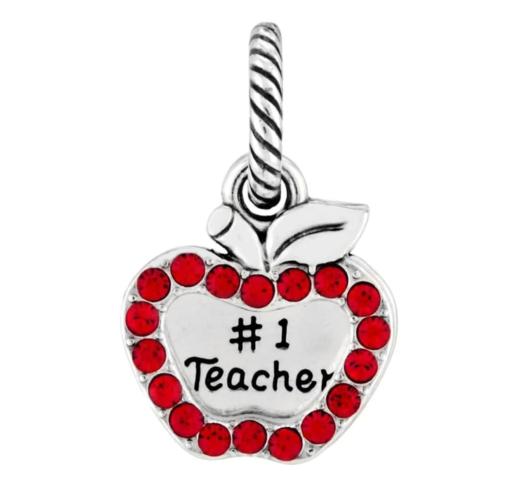 Brighton Teacher Apple Charm