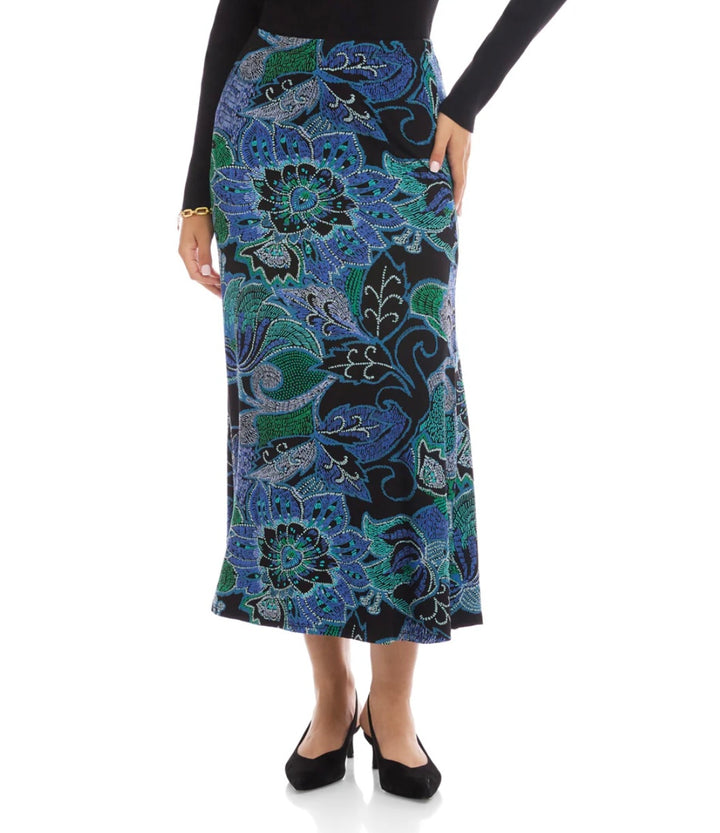 Karen Kane Side-Slit Midi Skirt