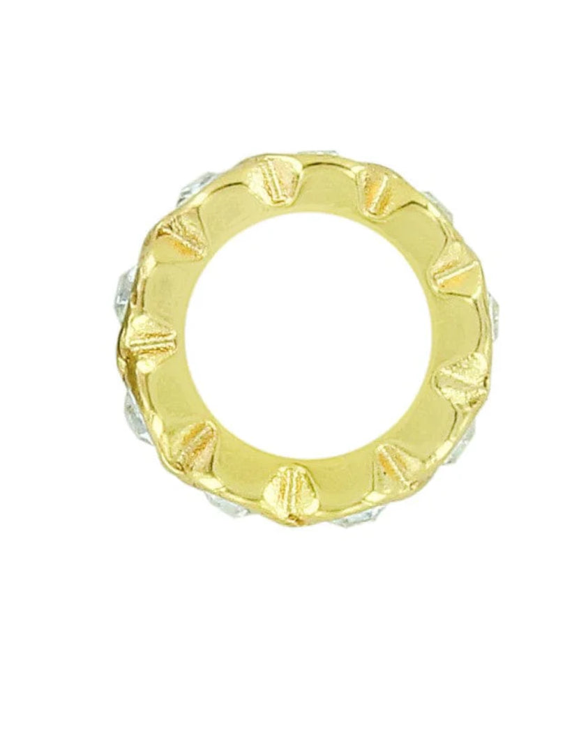 Brighton Gold with Stones Infinity Spacer