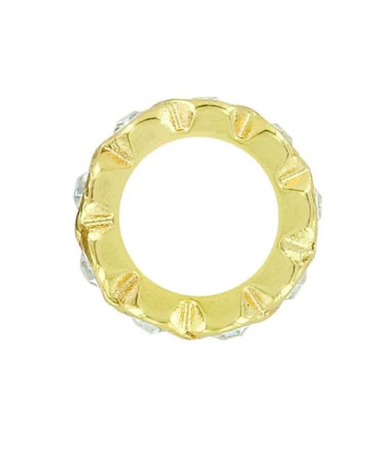 Brighton Gold with Stones Infinity Spacer